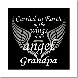 Carried To Earth On The Wings Of An Angel, Grandpa Posters and Art